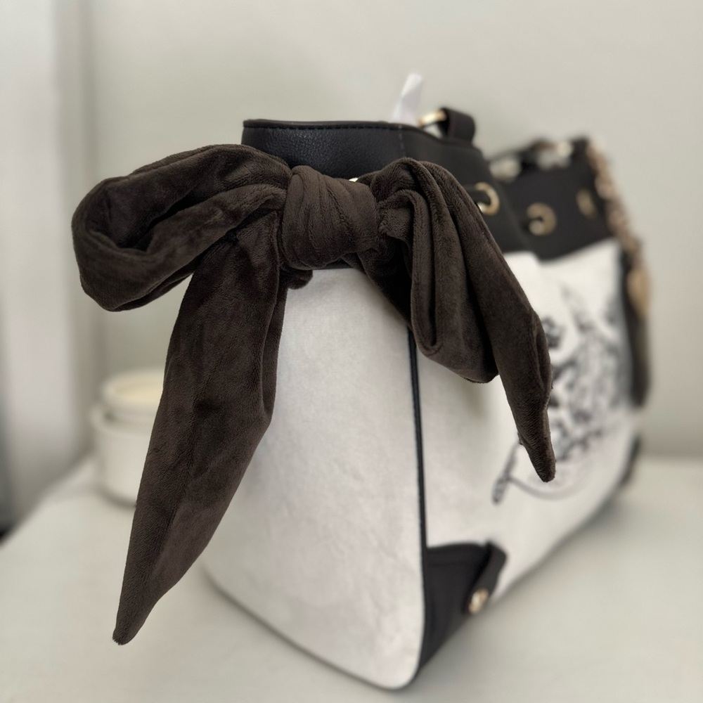 Juicy Couture Classic Scottie Dogs Tote - Picture 2 of 3